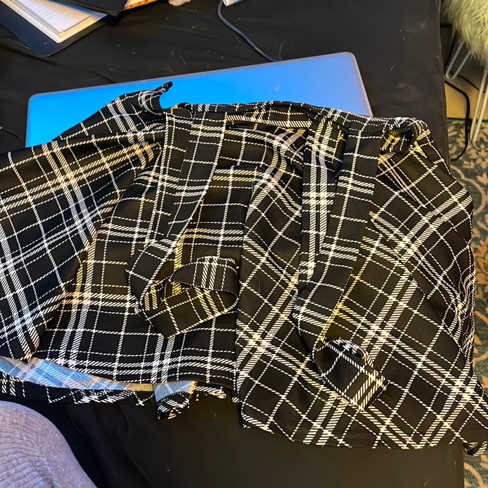 Plaid skirt